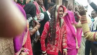 अनिल भाई की शादी की निकासी हमारे गांव 