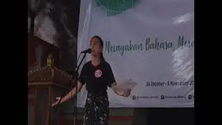 Juara 1 Lomba Baca Puisi Karawang Bekasi tingkat SMP