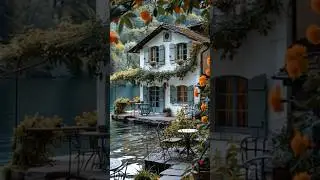 Lakeside Cottage Dream &mdash; Peaceful Morning by the Water #lakesidecottage #dreamhouse #cozycottage