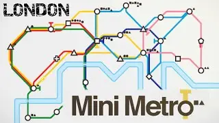 How to beat Mini Metro - London (Tips and Tricks, Tutorial, Gameplay)