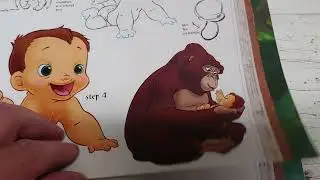 EP 455 How to Draw Disney's Tarzan Review, from Walter Foster Art Books. 1999.