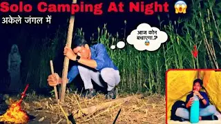 Solo Camping in Haunted Jungle 😱 One Night Alone | A2Z Adventure 