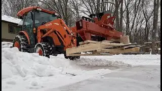 Came From Canada! Log Splitter for Excavator