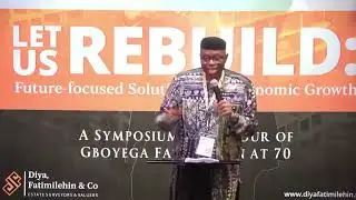 Welcome Address by Olusegun Mimiko - GF's 70th Birthday Symposium