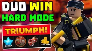 DUO The Final Act Hard Mode победа + полный гайд | TDS Tower Defense Simulator