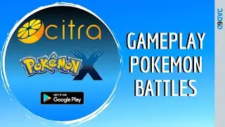 Pokemon X Citra for Android Gameplay | POKEMON Battles