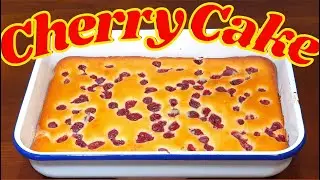 Simply delicious cherry Cake to bake yourself