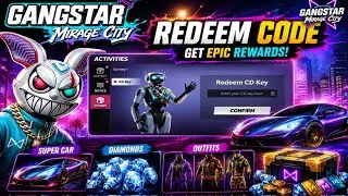 Gangstar Mirage City Redeem Code 🔥 | How to Apply Redeem Code in Gangstar Mirage City | Free Rewards