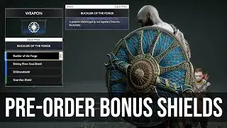 Pre-Order Bonus Content - Bonus Shields - God of War (2018)