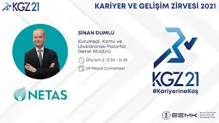 KGZ21 - Sinan Dumlu Netaş  Kurumsal, Kamu ve Uluslararası Pazarlar Genel Müdürü - Oturum 2