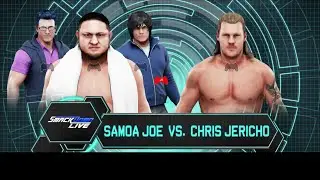 WWE 2k19 Samoa Joe vs Chris Jericho