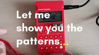 Pocket Operator 33 (PO-33 KO!) Pattern order tutorial by Latte Chill - PO guides