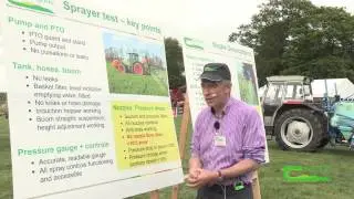 Crops & Spraying 2015 - Preparing a sprayer for the compulsory Sprayer Test