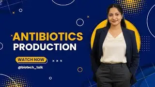 Antibiotics production in industrial biotechnology 🤩 #biotechnology #biotech 