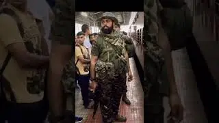 Indian army train boarding moment 🇮🇳 #indianarmy