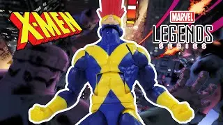 Marvel Legends CYCLOPS | Marvel's Nemesis BAF Action Figure Review!