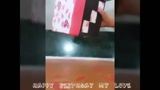 DIY - Handmade Birthday Gift for Boyfriend (Explosion Box) / Creativity of Art