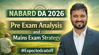 NABARD DA PRE EXAM ANALYSIS,EXPECTED CUT OFF & MAINS STRATEGY 