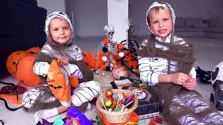 Кто поймал Miss Katy и Mister Max в Halloween?!
