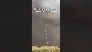 This bolt wouldn&rsquo;t quit 😱⚡️#monsoon #lightning #azwx