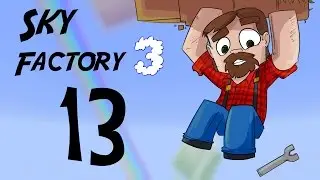FTB 1.10 SkyFactory 3 Эпизод 13: Волшебное сельское хозяйство! Выращиваем будущее!