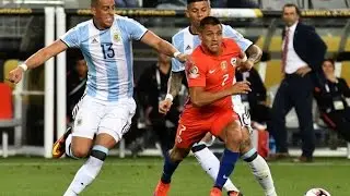Chile 1 - 2 Argentina | Copa América Centenario 2016