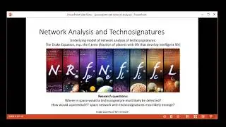 Ross Davis - Searching for Technosignatures through Network Analysis (TechnoClimes 2020)