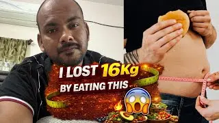 No Gym ❌ I Lost 16Kg Just By Eating This 🔥 #weightloss #fatloss #fatlossjourney #healthyfood #health
