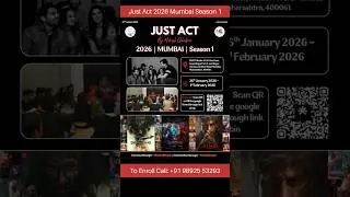 Just Act Workshop By Mukesh Chhbra 2026 Mumbai Season 1  #bollywoodsongs #actingworkshop