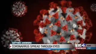 Getting Answers: Coronavirus Spread Through Eyes