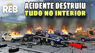 URGENTE 🚨 DESTRUIÇÃO NO INTERIOR ACIDENTE GRAVE ACONTECEU.