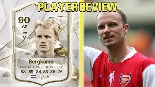 90 ICON BERGKAMP PLAYER REVIEW! EA FC 24 ULTIMATE TEAM