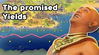 Finally I can focus on the REAL Content - YIELDS - Civ 6 Khmer