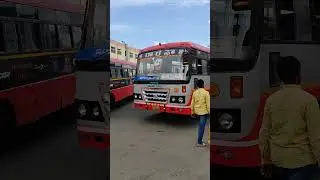 Tiptur KSRTC Bus Turuvekere Depot #shorts