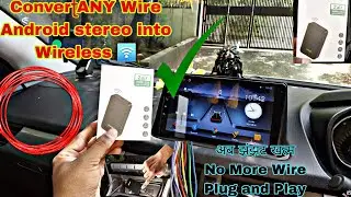 Car Wireless Android auto and CarPlay Carlinkit 5.0|convert Any wire Android in wireless AndroidAuto