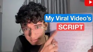Breaking down my VIRAL VIDEO's SCRIPT 