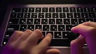 MacBook evening ASMR
