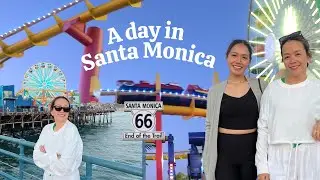 LIVING ALONE IN AMERICA | Santa Monica Pier & Last Day in LA! | Mommy Haidee Vlogs