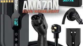 Level 2 EV Charger with Wi-Fi 📶 Fast, Smart Home Charging!