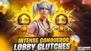 INTENSE CONQUER 🥵 LOBBY CLUTCHES 🤯 | ROAD TO 2K SUBSCRIBERS |  TOTONISLIVE