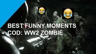 CALL OF DUTY: WW2 ZOMBIE BEST FUNNY MOMENTS -  Fails, Glitches, and Tesla Gun!