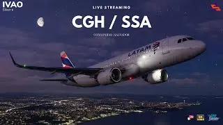 SkyTeam Virtual 🔴 Airbus A20N (neo) LATAM 🛫 Congonhas [CGH|SBSP] 🛬 Salvador [SSA|SBSV]