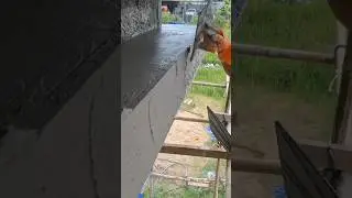 How to Plaster a Canopy Easily and Neatly 💪🎯
