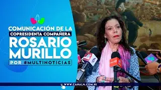 Comunicación Compañera Rosario Murillo en Multinoticias, 29 de enero de 2026
