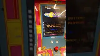 Catching an Mrs. Pac-Man Arcade 1up at walmart!!!