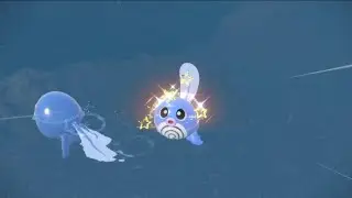 Shiny Poliwag in Pokemon Violet