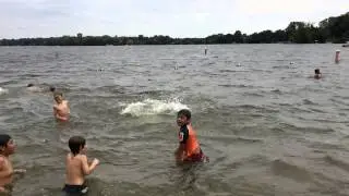 Fun at Lake Johanna