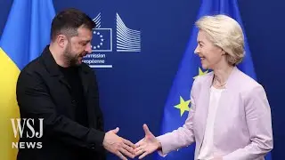 EU Leaders Will Join Zelensky to Meet With Trump in Washington | WSJ News