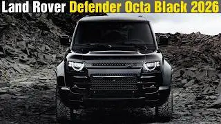 2026 New Land Rover Defender OCTA Black (635 hp) - The most brutal SUV!