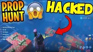 FORTNITE PROP HUNT FLYING GLITCH!!!